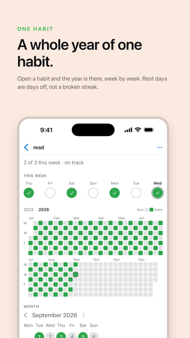 Alto Daily Habit Tracker screenshot 3