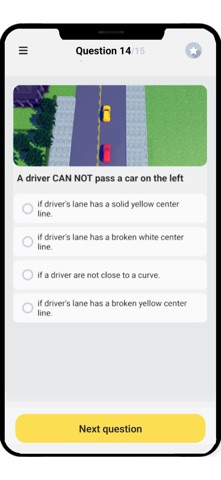 ICBC test British Columbia iPhone screenshot