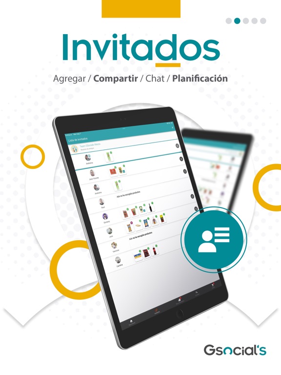Gsocials iPad screenshot 1 - Social Networking app