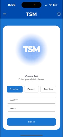 TsmEdu iPhone screenshot