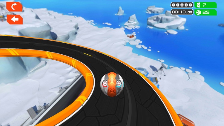 Christmas - Rolling Going Ball screenshot-4