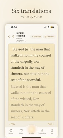 Luminous: Bible & Devotional iPhone screenshot