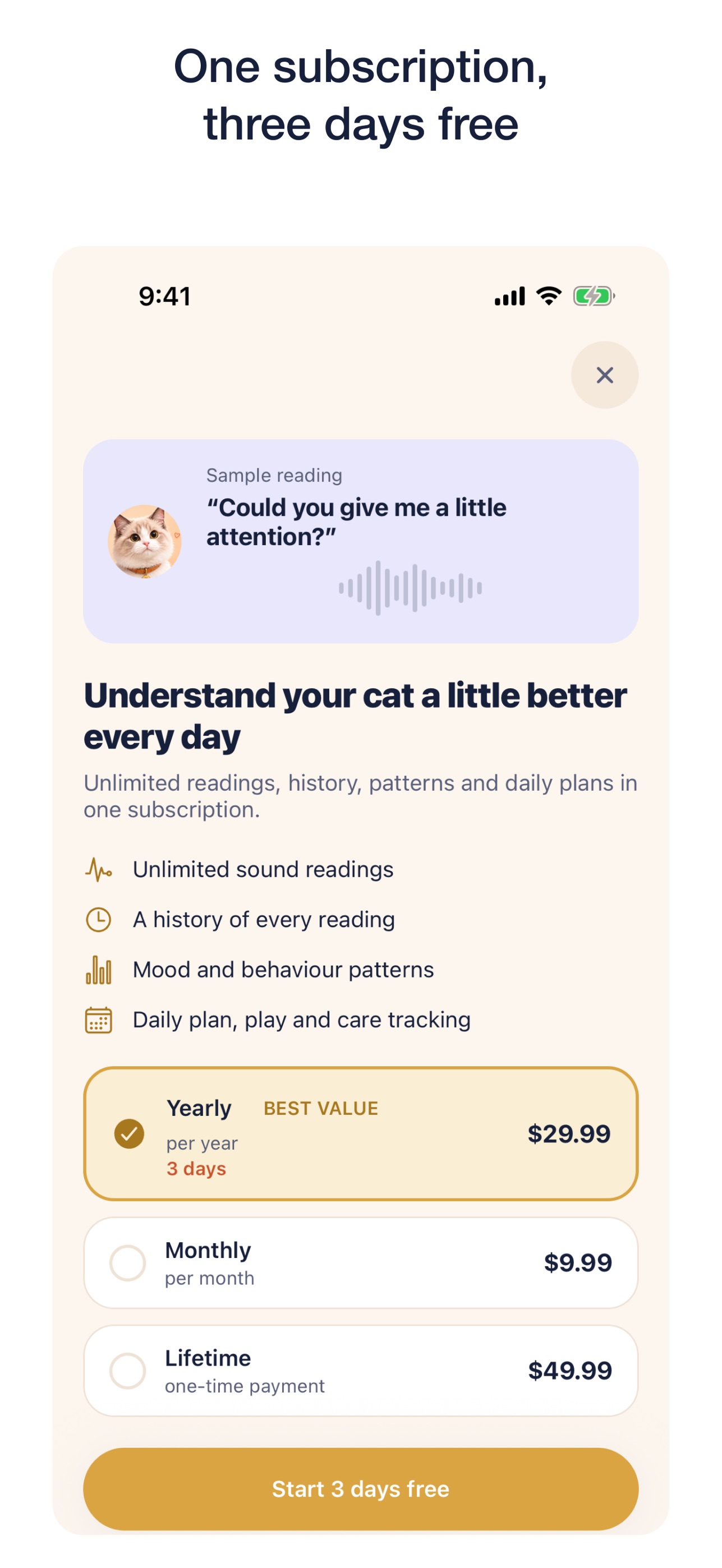 Screenshot 5 of Mewlo: Cat Sound Analyzer
