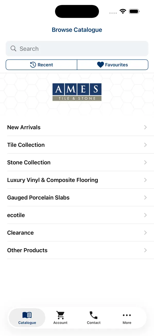 #1. Ames Mobile (iOS) di: Ames Tile & Stone Ltd.
