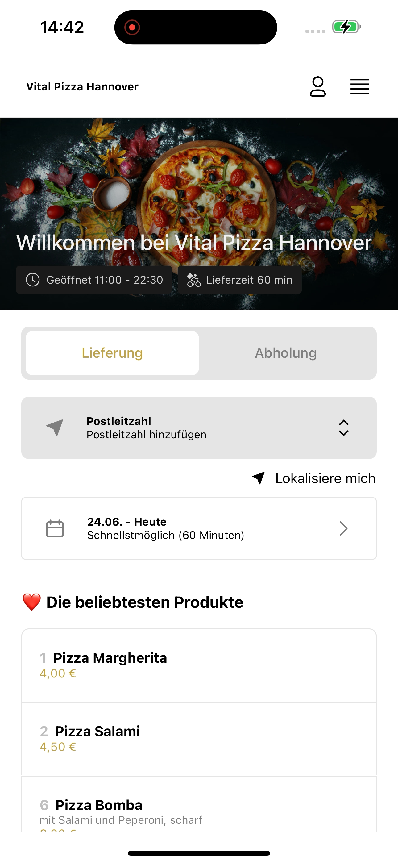 Vital Pizza Hannover