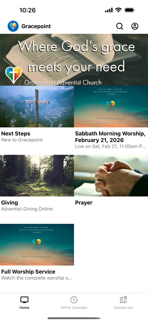 Screenshot #1 pour Gracepoint Adventist Church