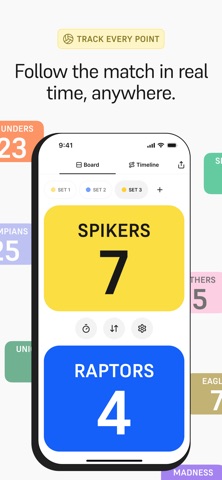 The Volleyboard Scoreboard Screenshot 1 of 5