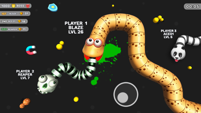 Tangled Worms Clash Screenshot