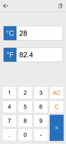 Fahrenheit Celsius Converter Screenshot 2 of 4