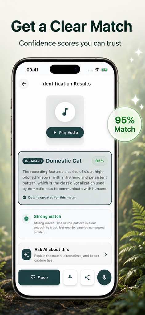 Animal Sound Identifier AI ID - Education App | MWM
