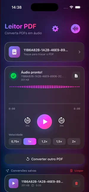Leitor PDF screenshot 3