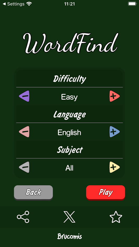 #3. WordFind by Brucomis (iOS) 由: Endika Moreno