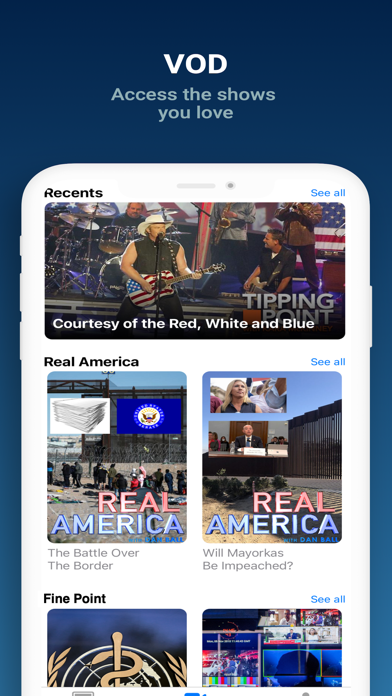 OAN Live Screenshot
