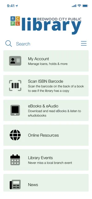 Redwood City Library screenshot 1