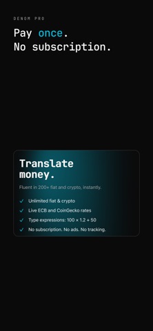 Denom - Currency Converter Screenshot 6 of 6