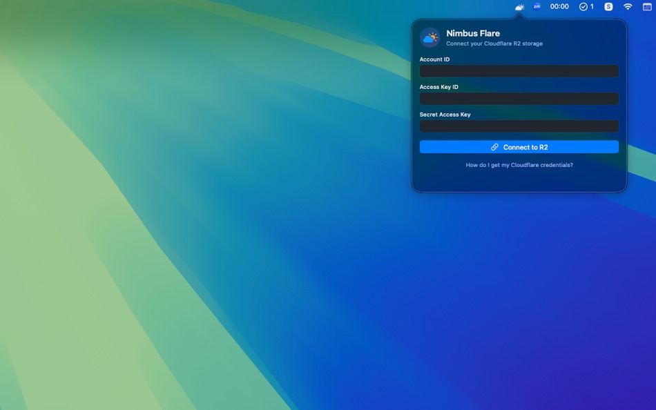 #2. NimbusFlare (macOS) โดย: Kyoo Han Bae