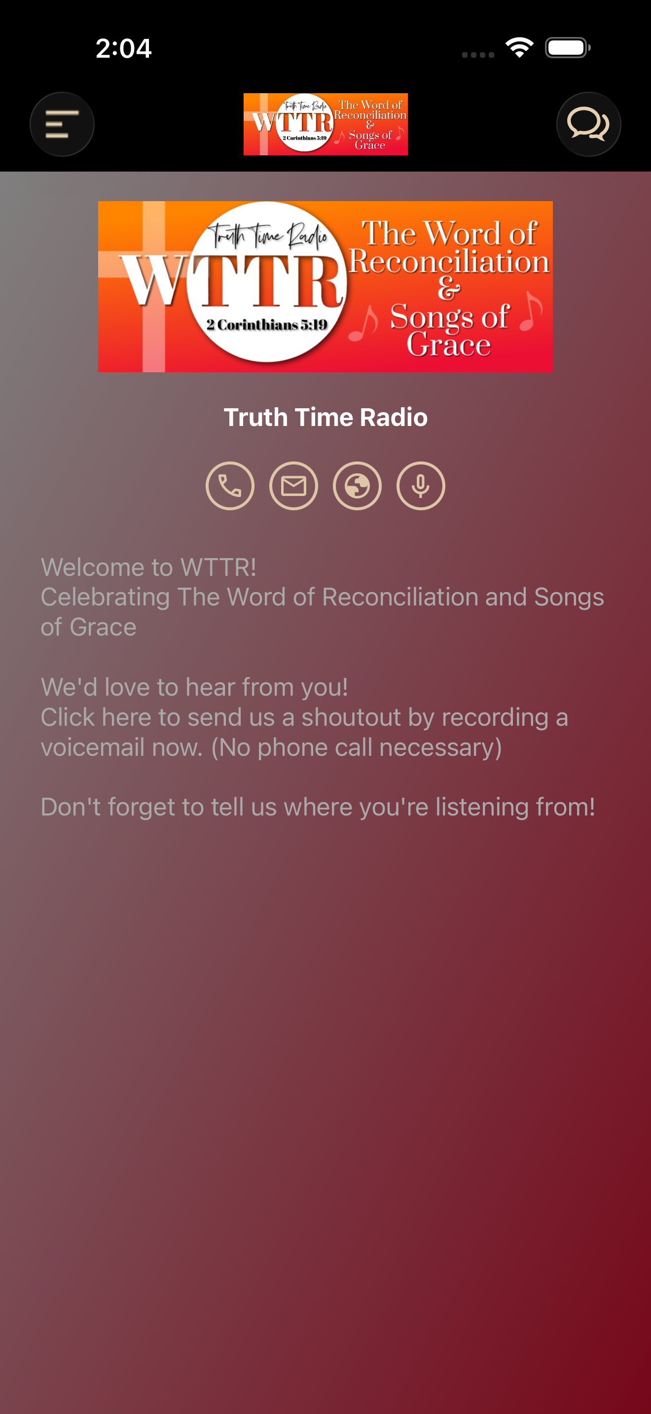 WTTR - Truth Time Radio screenshot 5