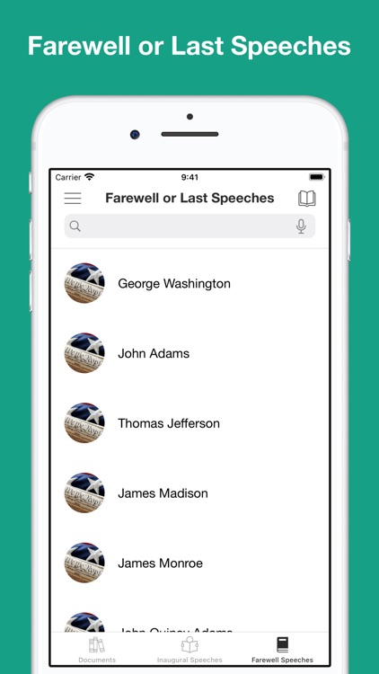 US Historical Documents -audio