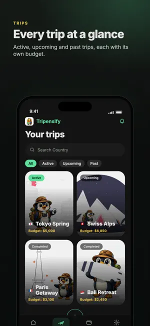 Travel Expense Log Tripensify screenshot 2