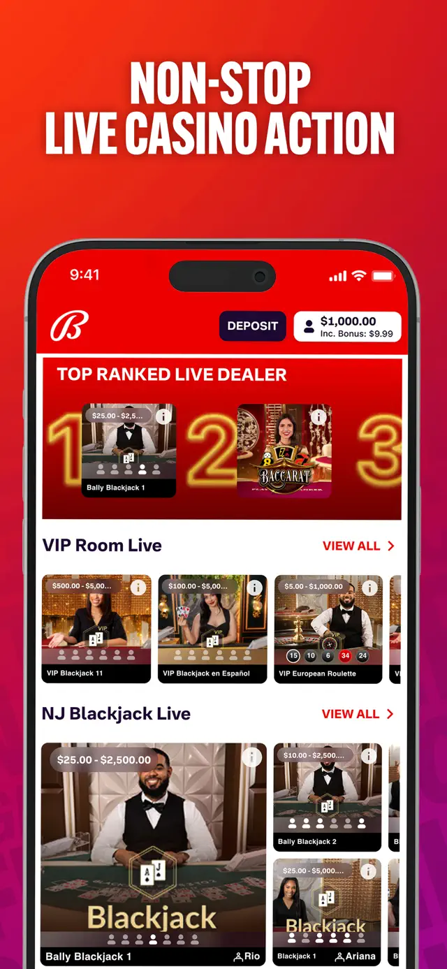 Bally Bet Sportsbook & Casino screenshot 4