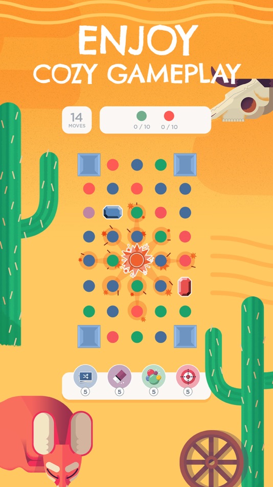 #4. Two Dots - Connect the Colors (iOS) 由: Playdots, Inc.