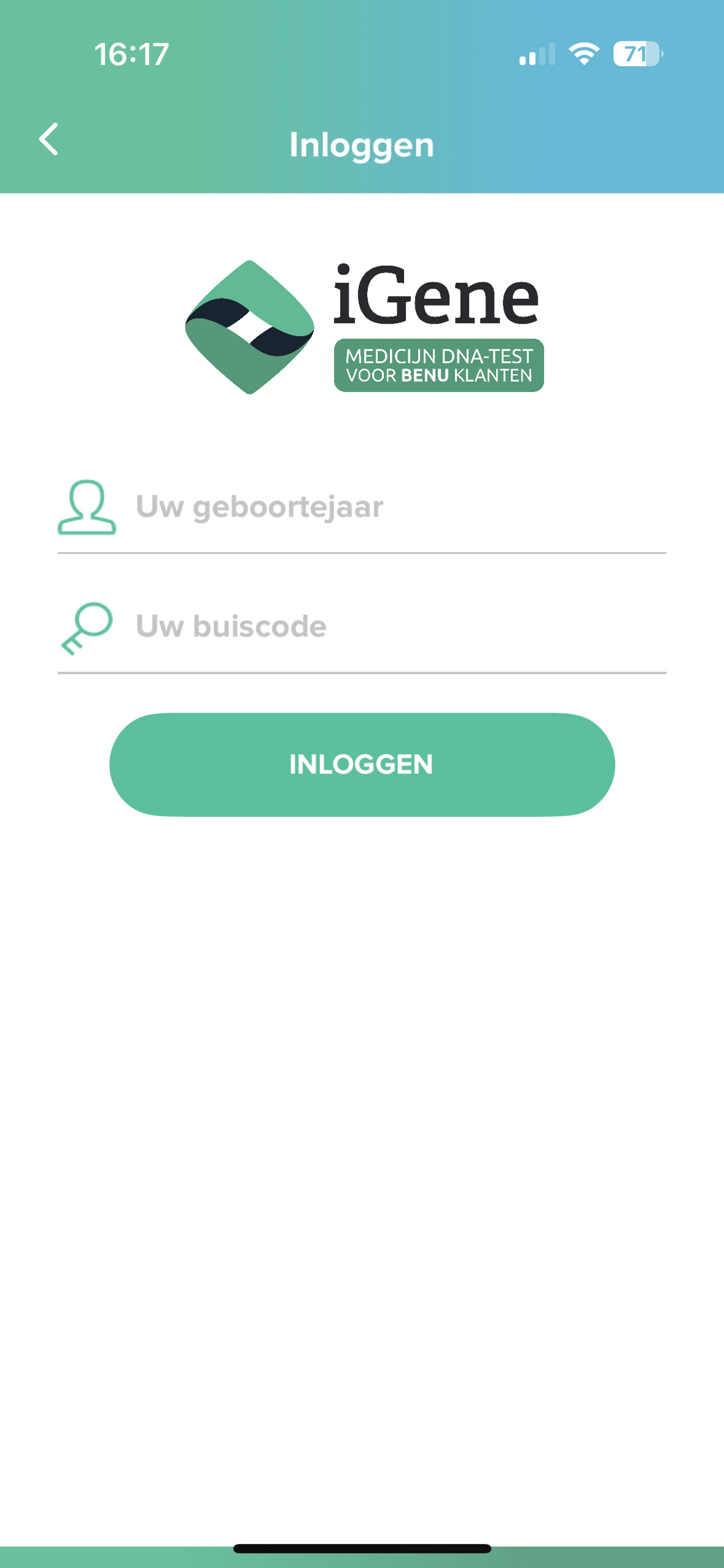DNA-test voor BENU klanten