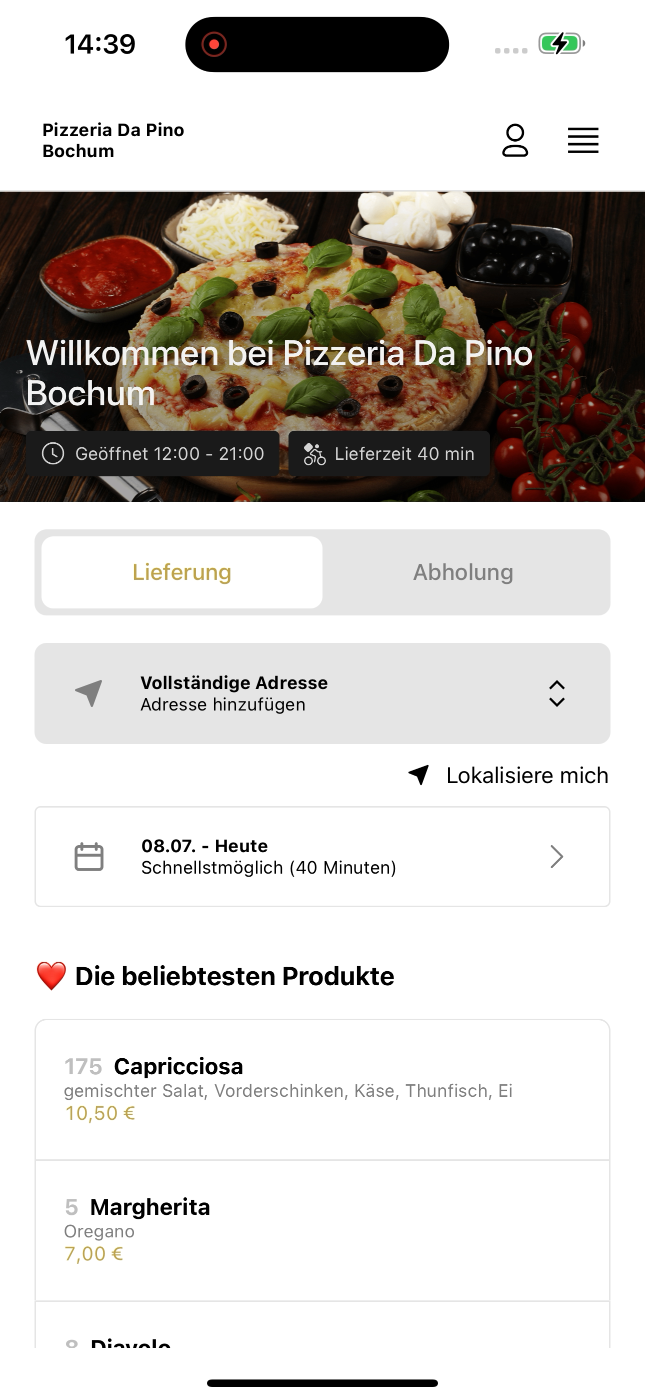 Pizzeria Da Pino screenshot 6
