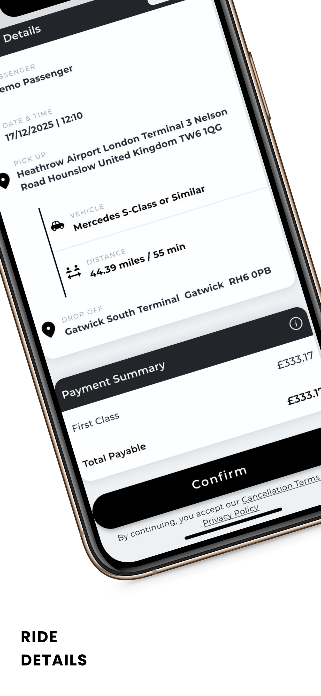 City Lux Chauffeurs screenshot 3