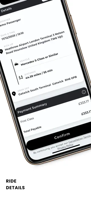 City Lux Chauffeurs screenshot 3