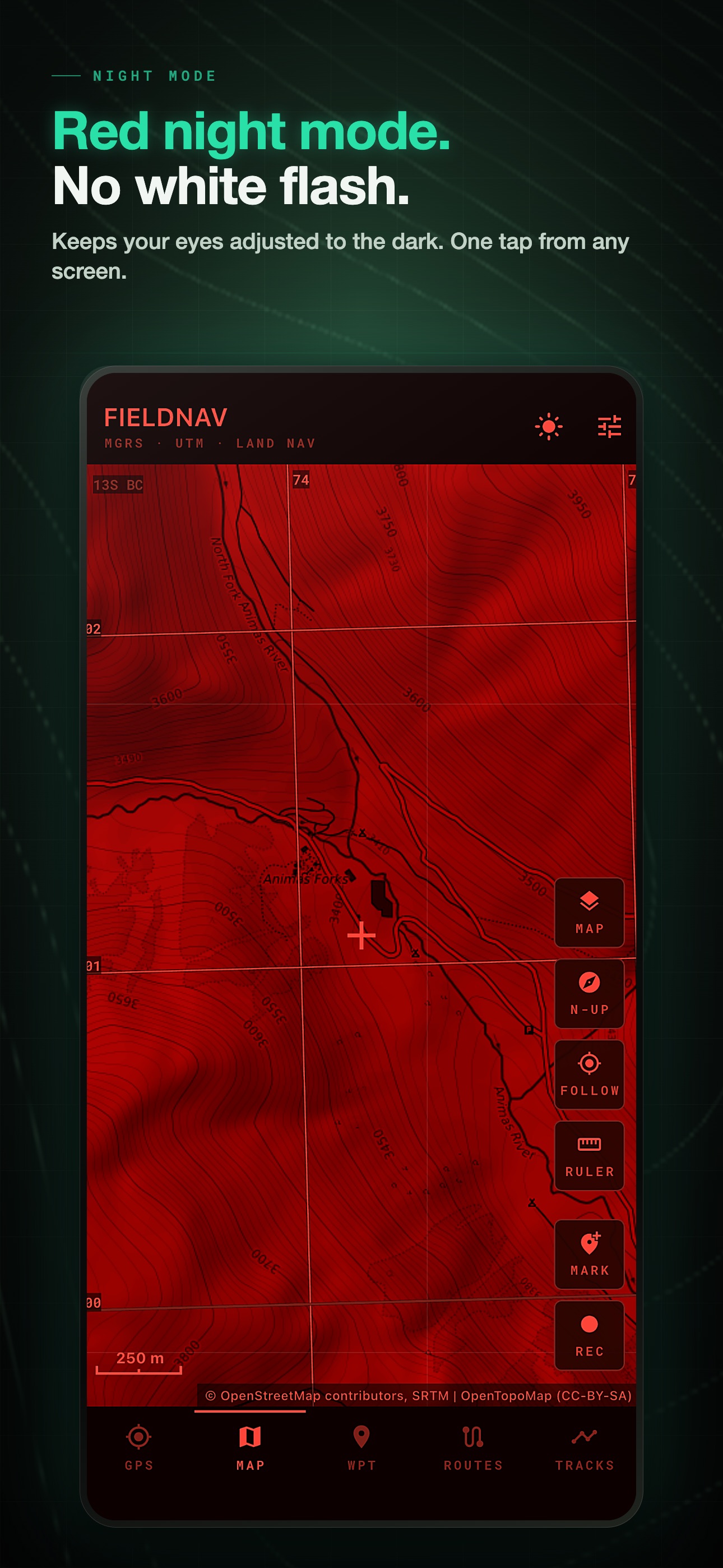 Screenshot 8 of FieldNav: MGRS & UTM GPS