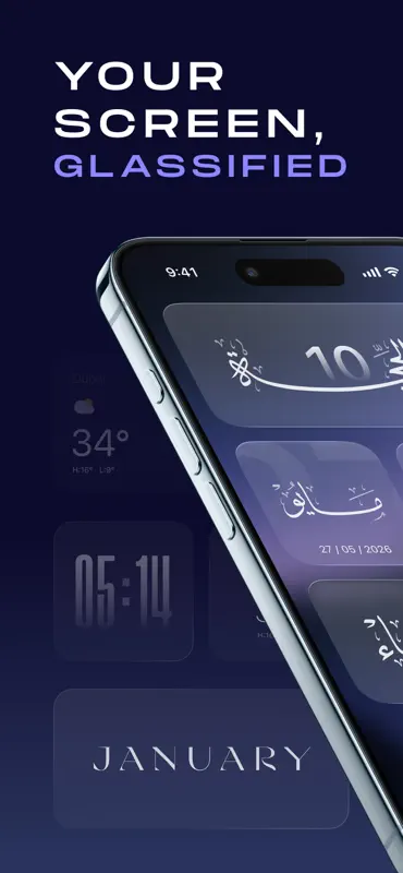 Glassify - Widgets & Themes screenshot 1 of 10