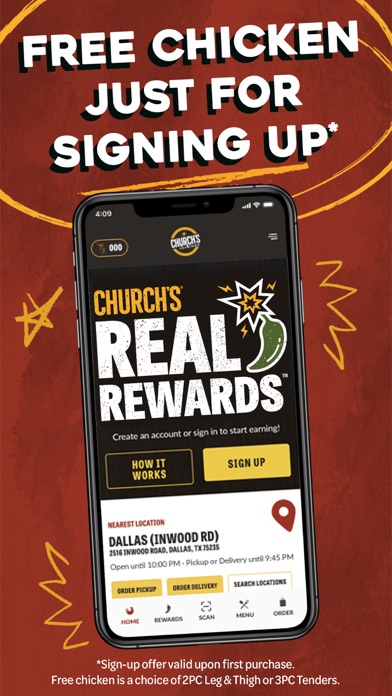 Church's Texas Chicken® Screenshot
