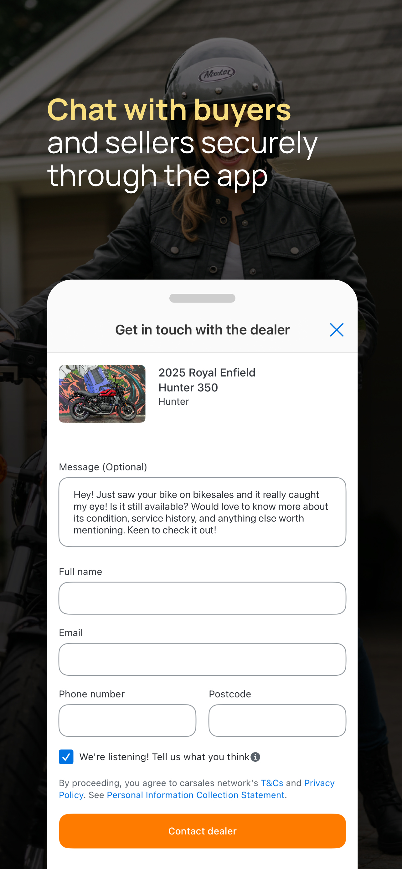 Bikesales screenshot 7
