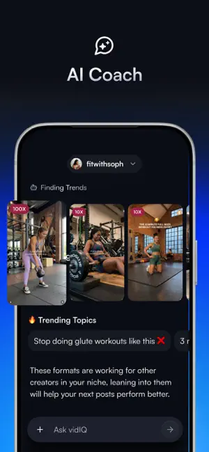 vidIQ for YouTube & Instagram screenshot 3