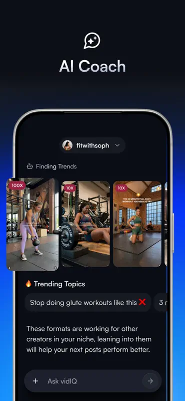 vidIQ for YouTube & Instagram screenshot 3 of 10