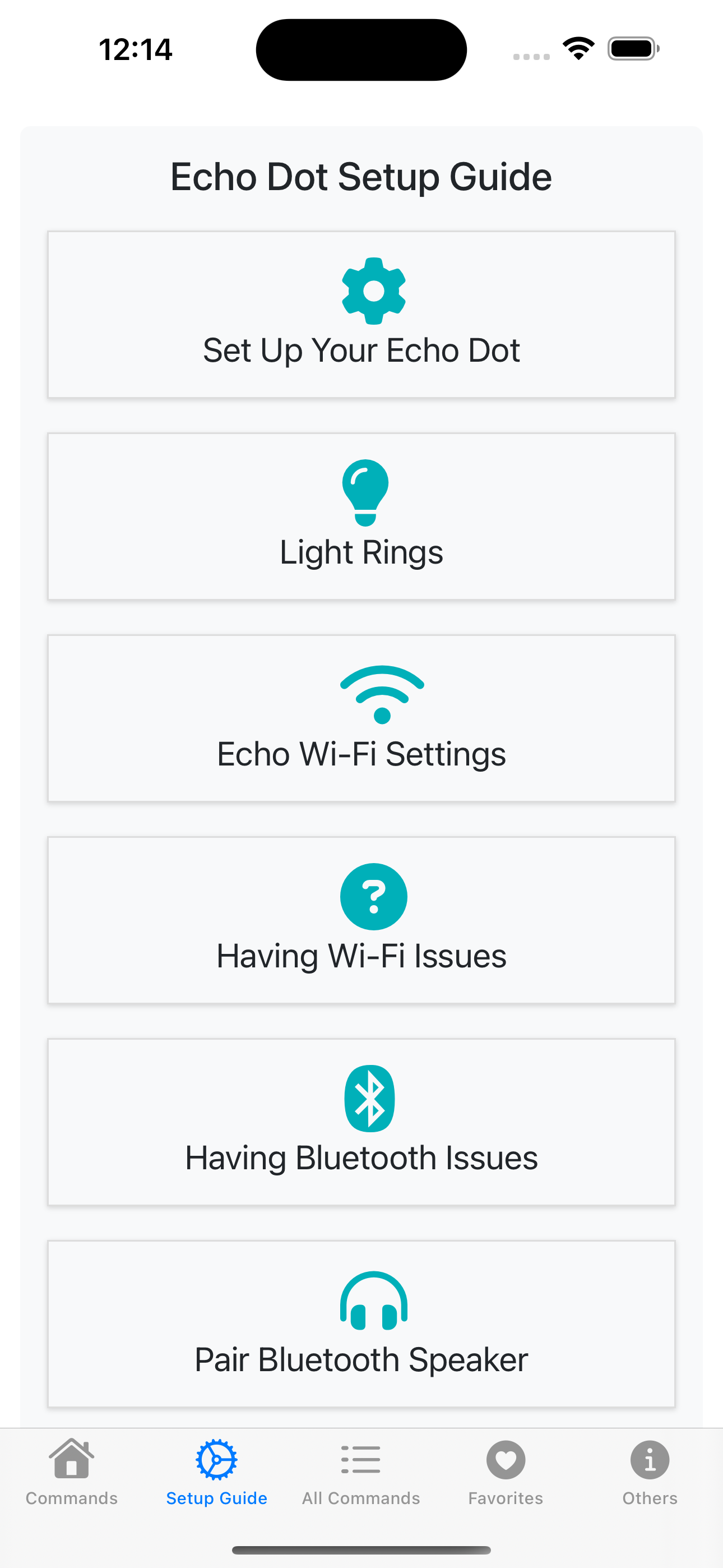 Commands for Echo Dot