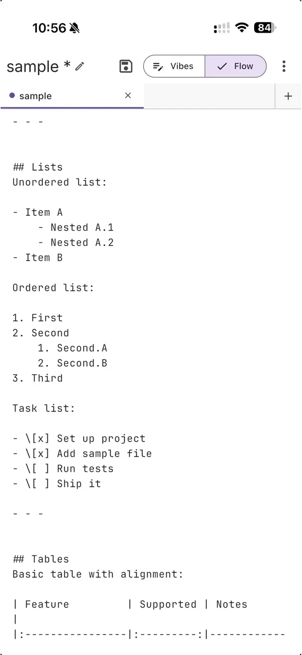 #2. Marky Mark Markdown Editor (iOS) Ved: 4Utopia, Inc.