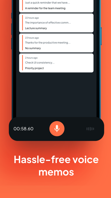 AI Voice to text note taker Screenshot