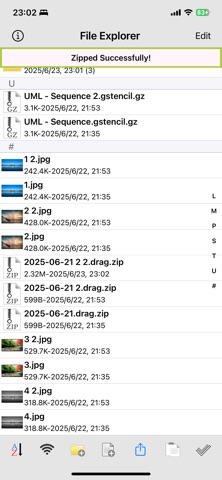 Rar Sharp iPhone screenshot
