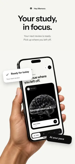 Hey Memora: Study Flashcards screenshot 1