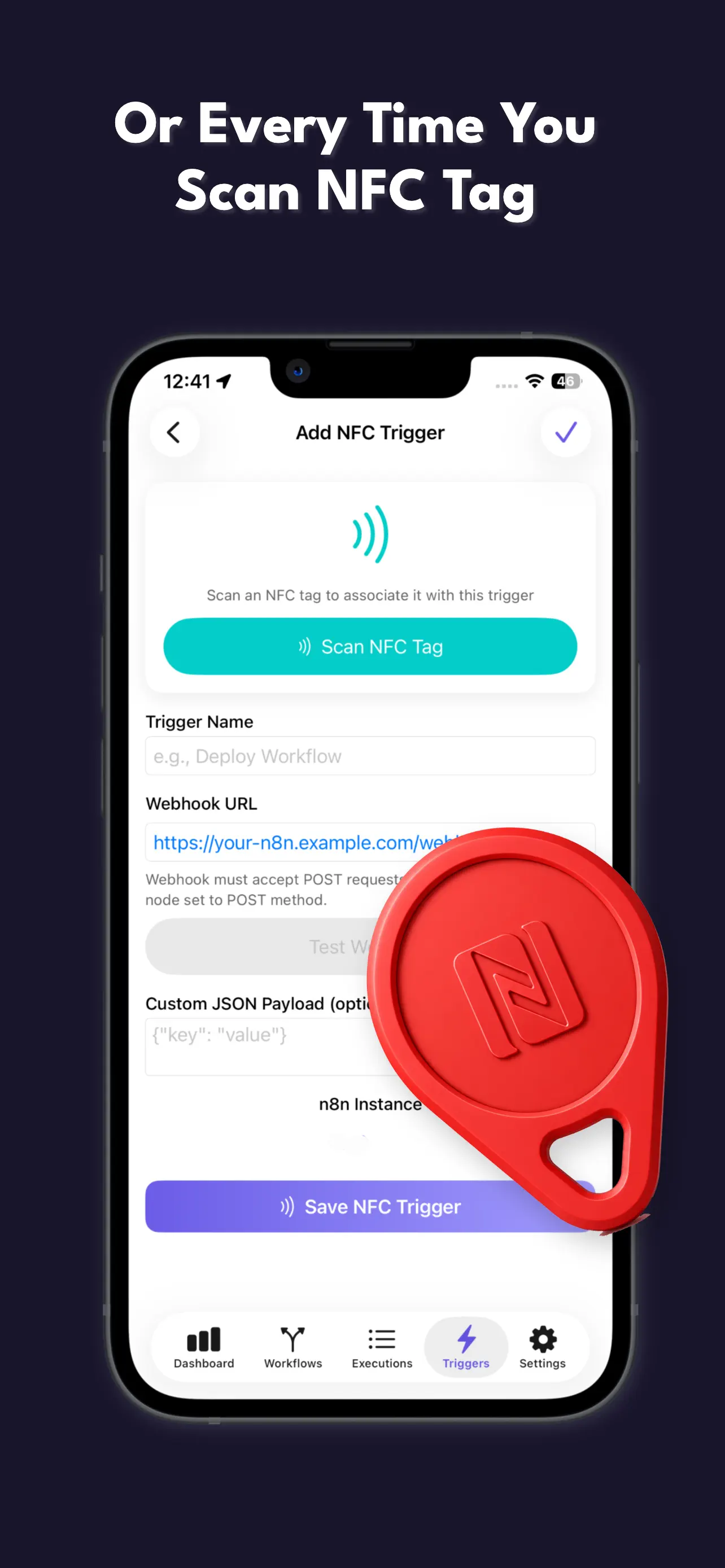 #7. Nodey | n8n Mobile Automation (iOS) 게시자: Skin Kins Co.