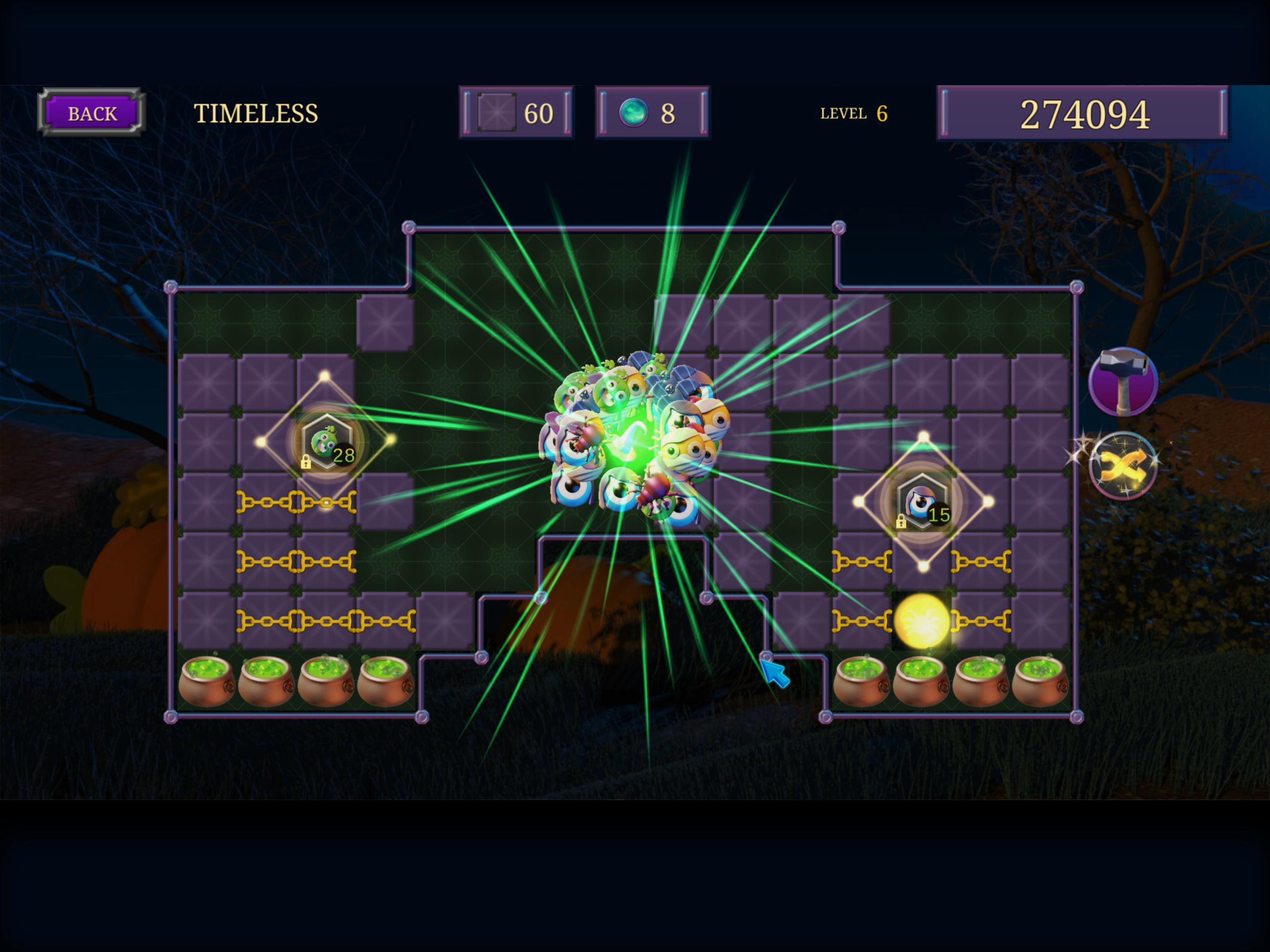 Halloween Trouble 2: Match 3 screenshot 10