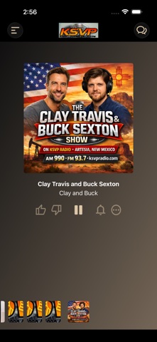 KSVP AM 990 app screenshot