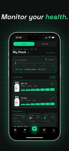 Peptido: AI Peptide Tracker Screenshot 3 of 9