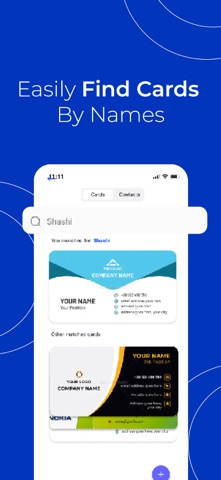 QQ CRM iPhone screenshot