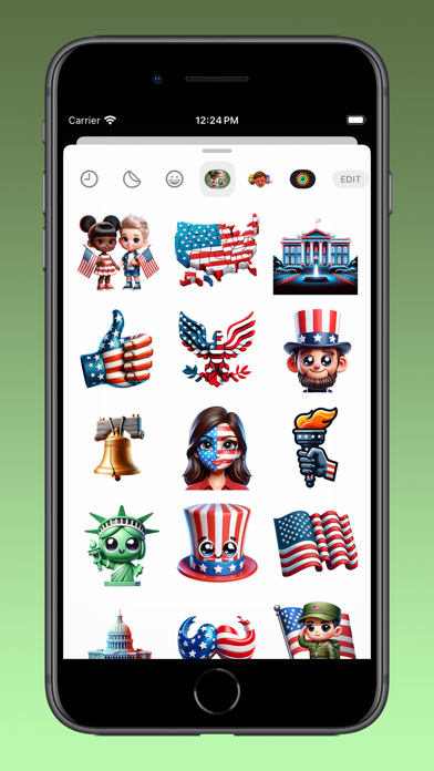 American Patriots Stickers Screenshot
