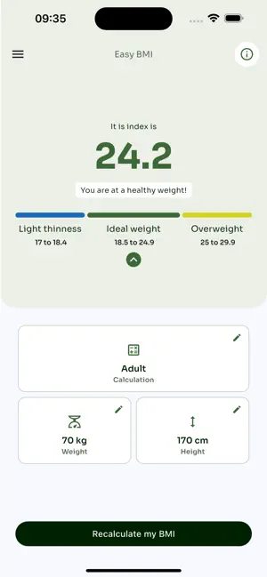 Easy BMI - Calculator screenshot 3