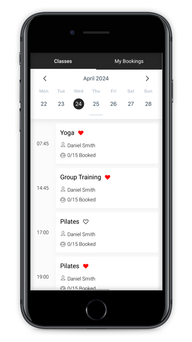 Old School Pilates Studio Screenshot