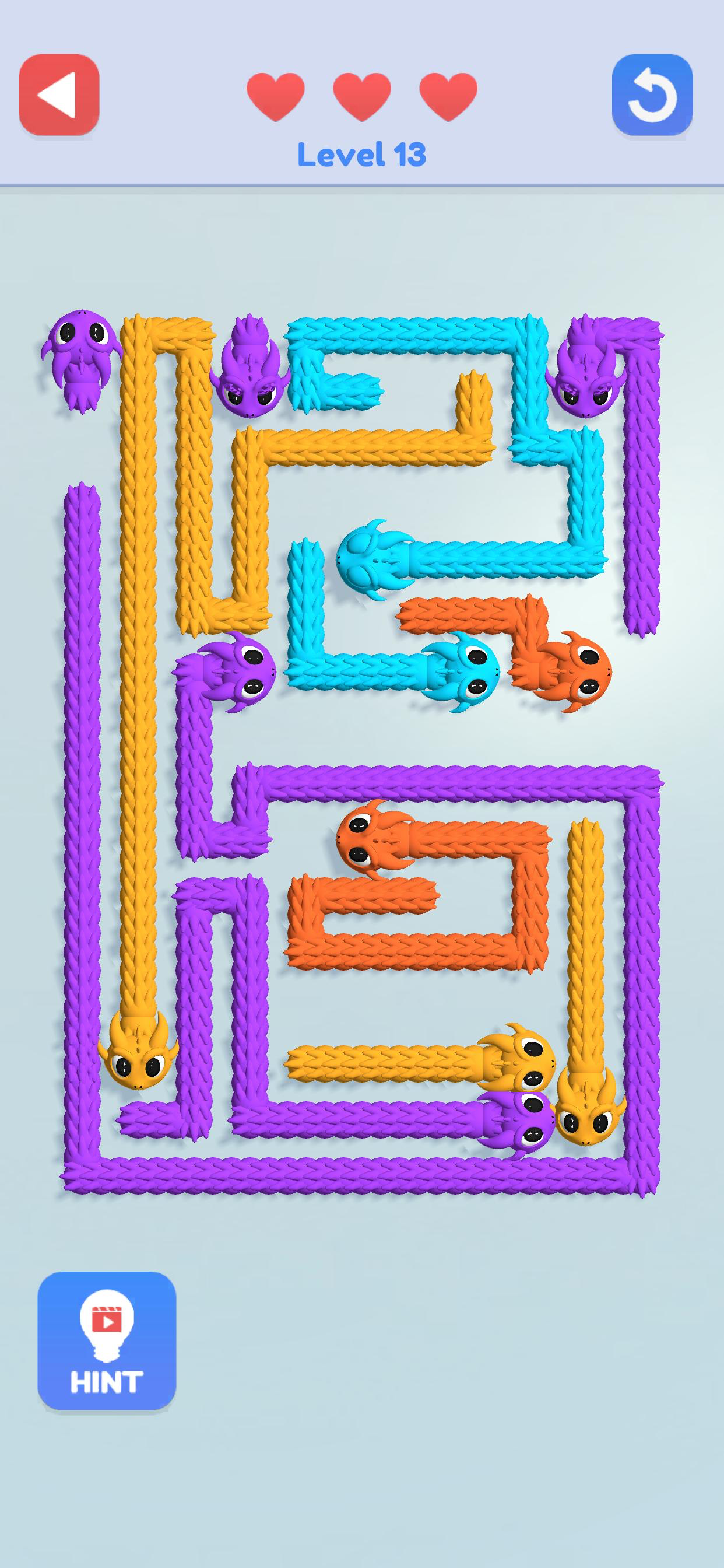 Arrows Puzzle: Dragon Way Out