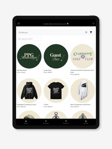 Pacific Pines Golf iPad screenshot